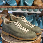 Baskets homme cuir kaki 1925 Kaki H