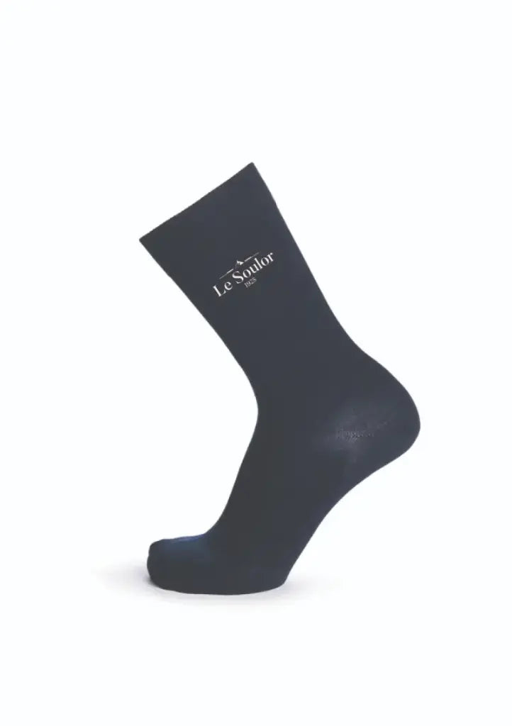 Chaussettes marine en coton