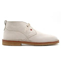 Chaussures boots femme nubuck blanc Desert Boots Falaise F (V2)