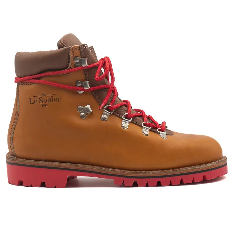 Chaussures de randonnée homme cuir camel Ossau Originale H