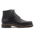 Chaussures boots homme cuir noir Germain Noir Satiné H