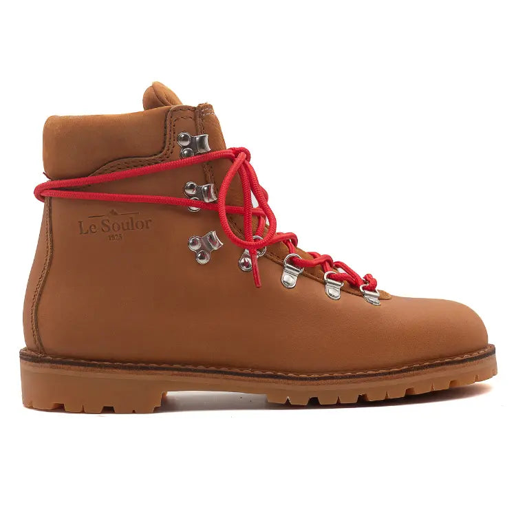 Chaussures de randonnée homme cuir camel Plegadís Originale H